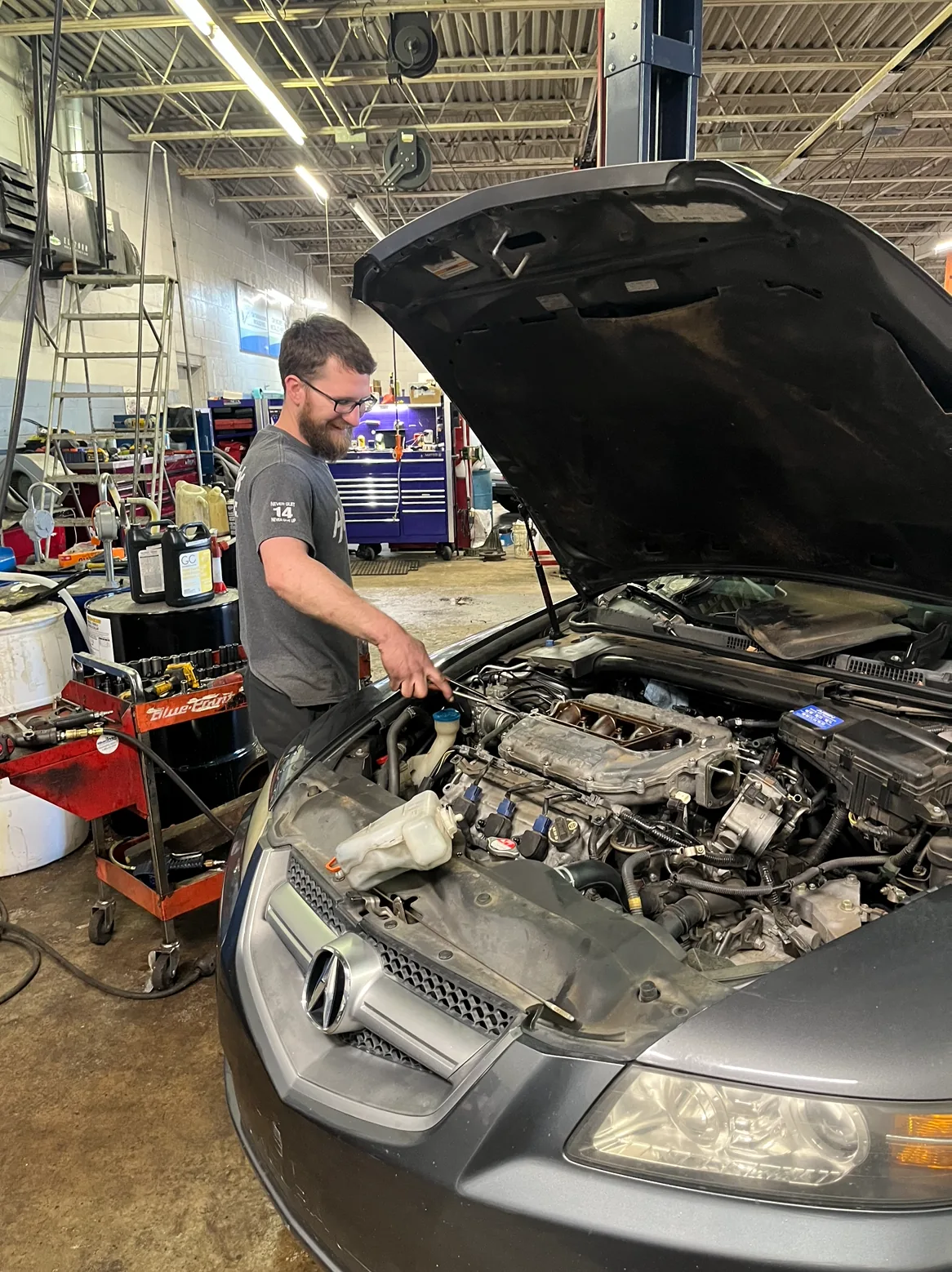 Acura engine service and diagnostics at Mint Hill Automotive