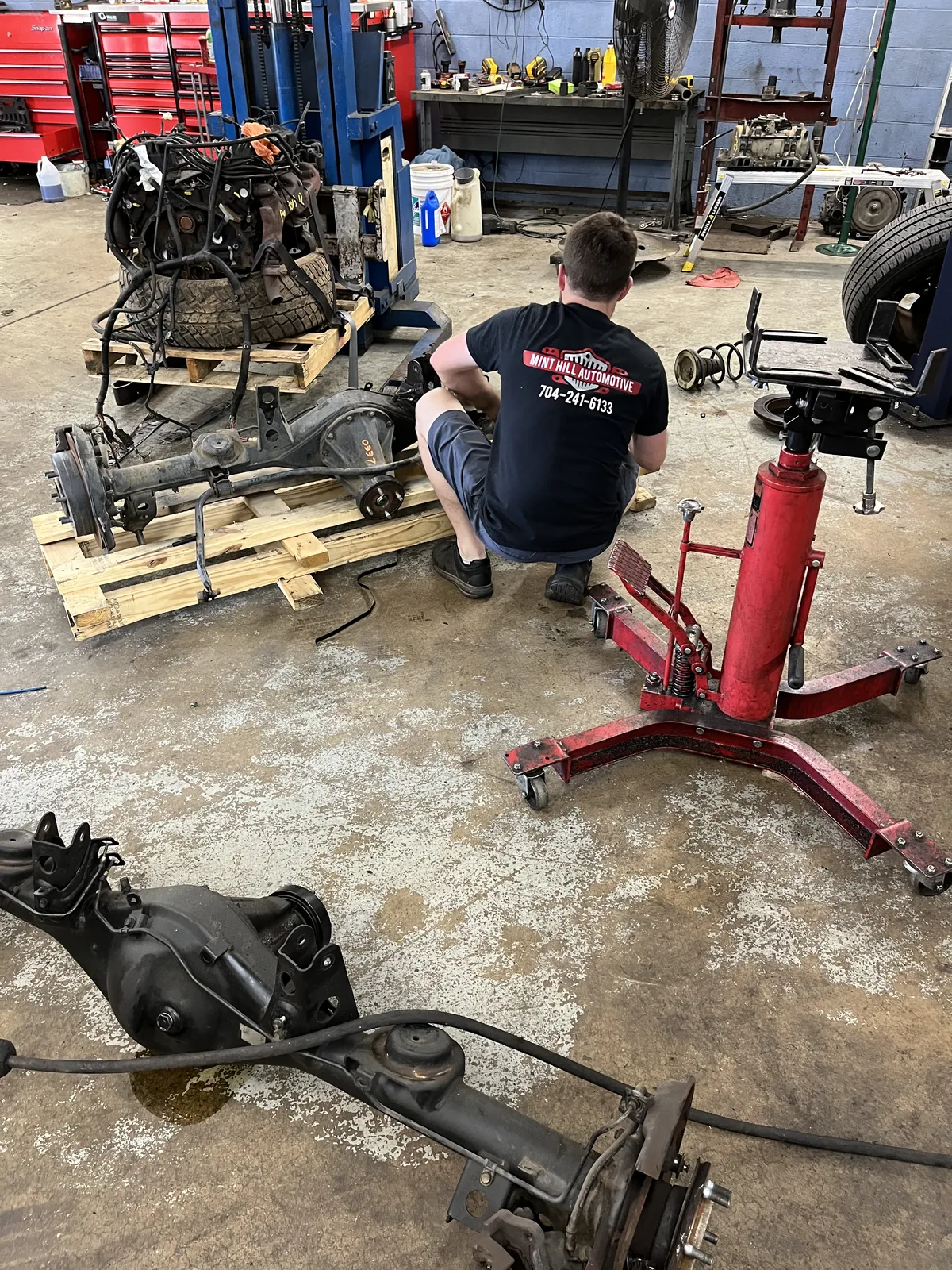 Transmission and drivetrain repair at Mint Hill Automotive